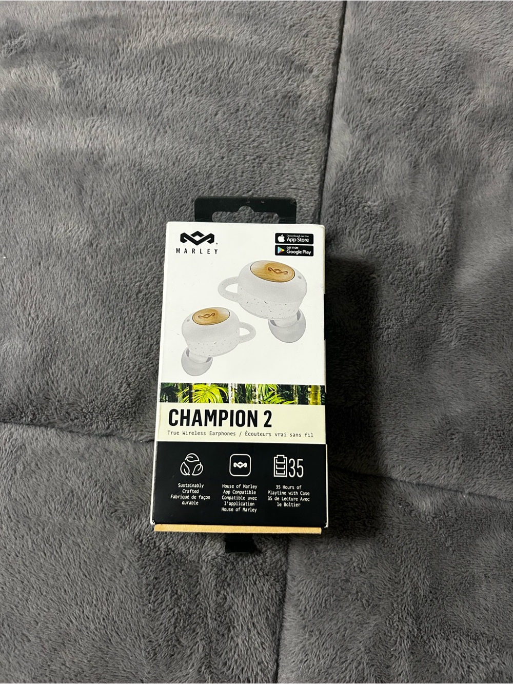 House of Marley Champion 2 Wireless Earbuds, NWT